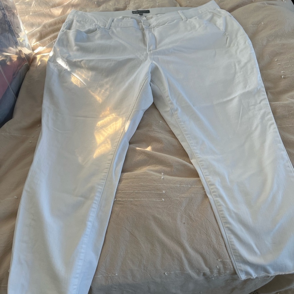 Women's White Jeans